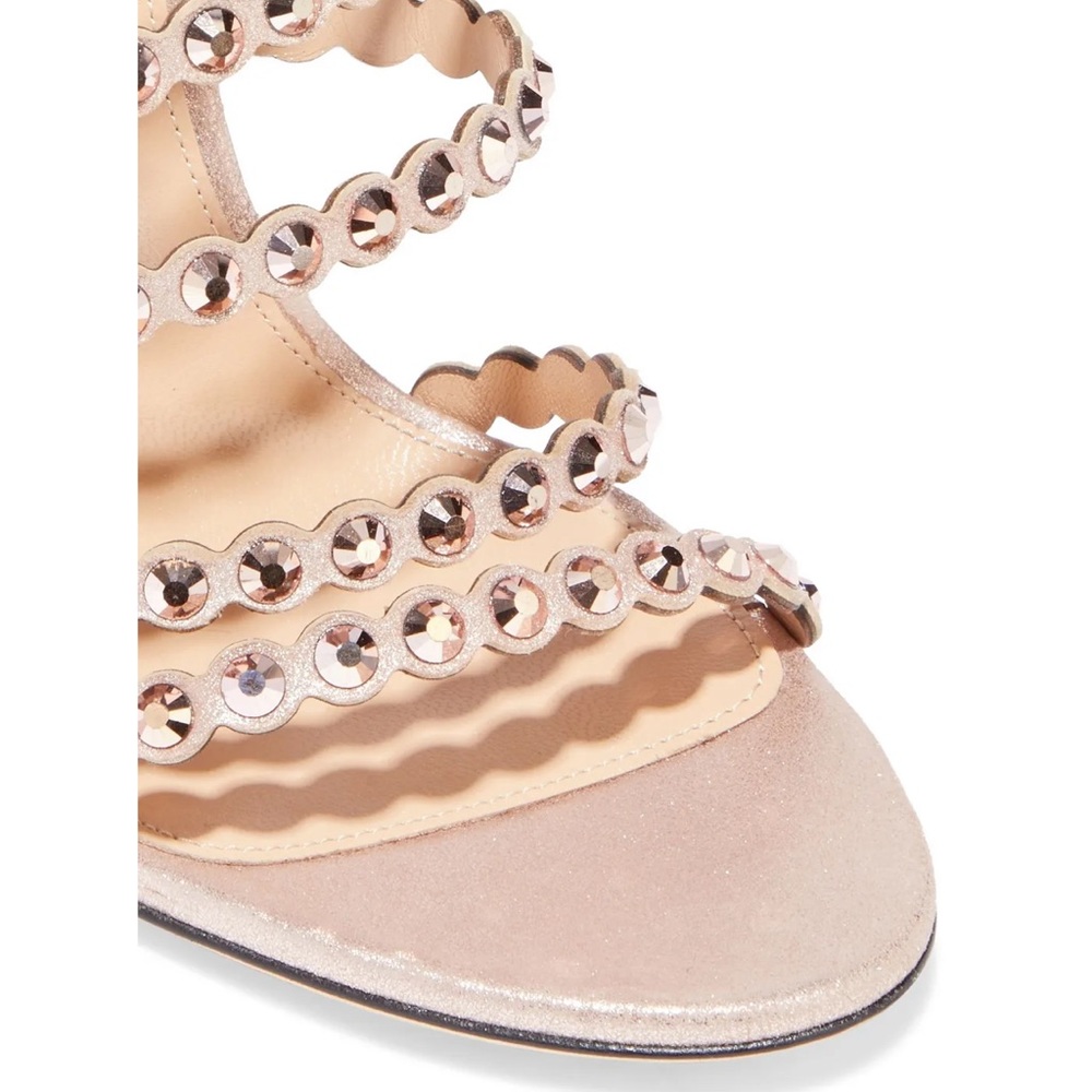 Sergio Rossi Kimberly 105 Crystal Heeled Sandals - Picture 4 of 15
